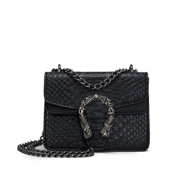 Cocopeaunts Metal Lock Shoulder Bags for Women Luxury PU Leather Crossbody Bag Small Flap Messenger Bag Ladys Casual Brand Designer Handbags, Adult
