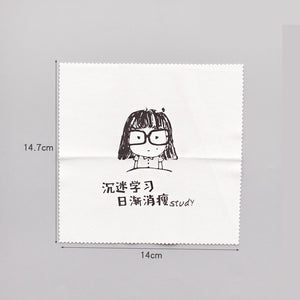 Glasses Sunglasses Screen Cleaning ClothTravel Accessories Strument Girl Multifunction Women Packing Organizers Suede Portable
