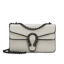 Load image into Gallery viewer, Snake Fashion Brand Women Bag Alligator PU Leather Messenger Bag Designer Chain Shoulder Crossbody Bag Women Handbag Bolso Mujer