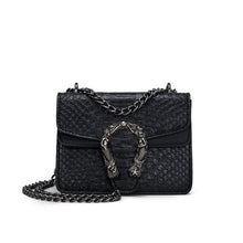 Load image into Gallery viewer, Snake Fashion Brand Women Bag Alligator PU Leather Messenger Bag Designer Chain Shoulder Crossbody Bag Women Handbag Bolso Mujer