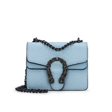 Load image into Gallery viewer, Snake Fashion Brand Women Bag Alligator PU Leather Messenger Bag Designer Chain Shoulder Crossbody Bag Women Handbag Bolso Mujer